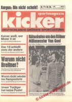 Kicker Sportmagazin Nr. 77, <br />23.9.1976 bis 29.9.1976