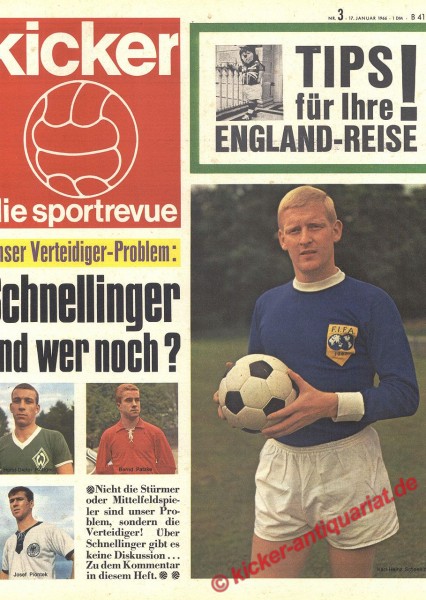 Kicker Sportrevue Nr. 3, 17.1.1966 bis 23.1.1966