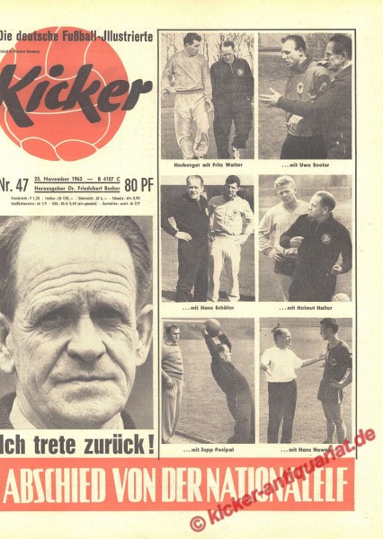 Kicker Nr. 47, 25.11.1963 bis 1.12.1963