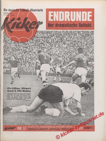 Kicker Nr. 17, 24.4.1962 bis 30.4.1962