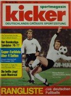 Kicker Sportmagazin Nr. 54, <br />5.7.1976 bis 11.7.1976