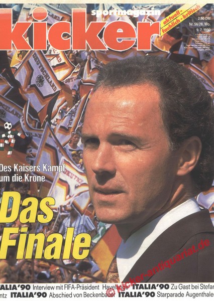 1990 DAS FINALE, Franz Beckenbauer