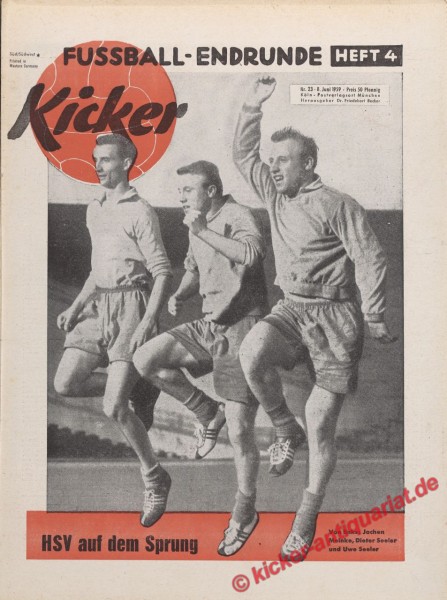 Kicker Nr. 23, 8.6.1959 bis 14.6.1959