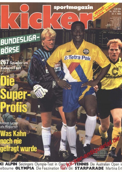 DIE SUPER PROFIS! Matthias Sommer, Oliver Kahn, Anthony Yeboah! 267 Spieler im Kicker Test!