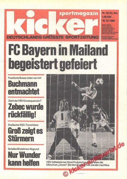 HORST HRUBESCH (HAMBURGER SV)