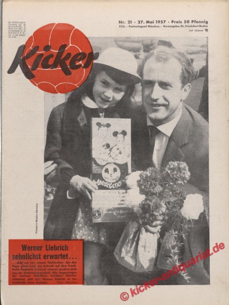 Kicker Nr. 21, 27.5.1957 bis 2.6.1957