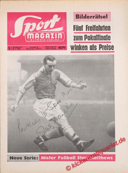 Sportmagazin Nr. 5B, 28.1.1965 bis 3.2.1965
