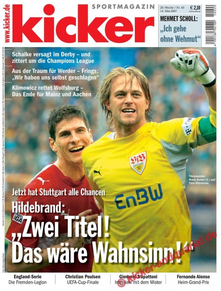 Jetzt hat VfB Stuttgart alle Chancen! Hildebrand: "Zwei Titel wäre Wahnsinn."