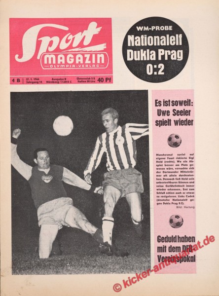 Sportmagazin Nr. 4B, 27.1.1966 bis 2.2.1966