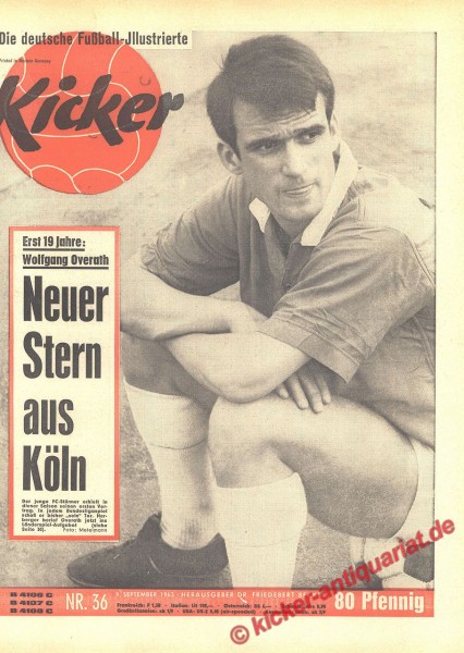 Der neuer Stern aus Köln: Wolfgang Overath