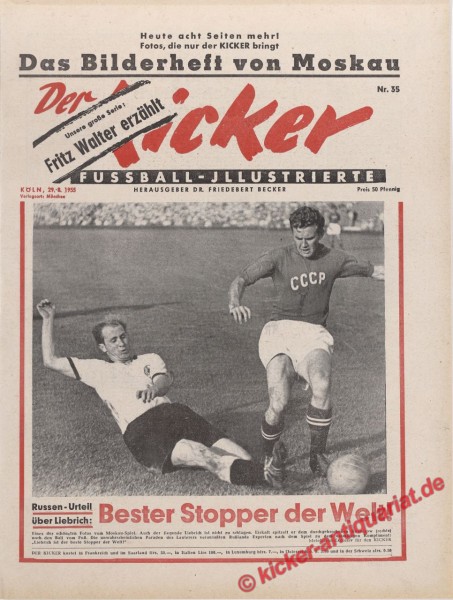 Kicker Nr. 35, 29.8.1955 bis 4.9.1955