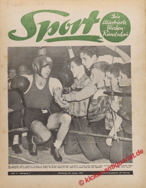 Sportmagazin Nr. 4, 29.1.1947 bis 4.2.1947