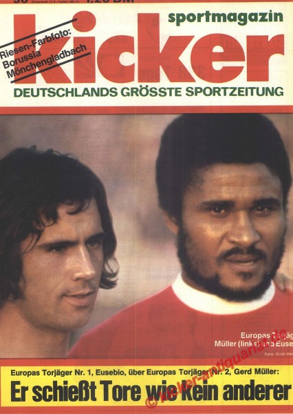 Kicker Sportmagazin Nr. 56, 9.7.1973 bis 15.7.1973