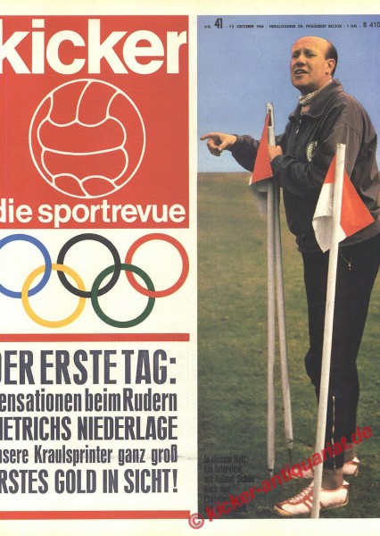 Kicker Sportrevue Nr. 41, 12.10.1964 bis 18.10.1964