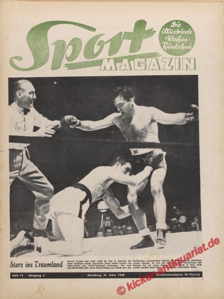 Sportmagazin Nr. 13, 31.3.1948 bis 6.4.1948