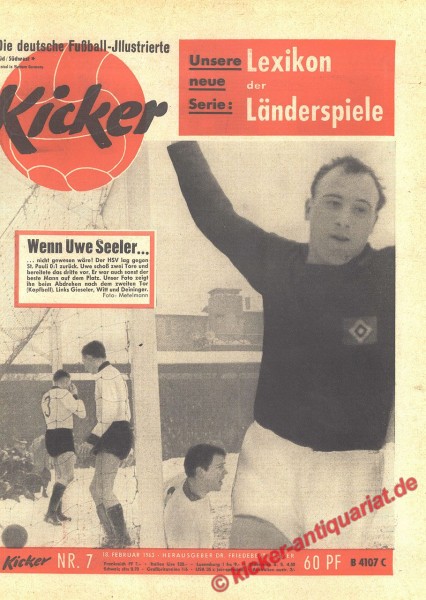 Kicker Nr. 7, 18.2.1963 bis 24.2.1963
