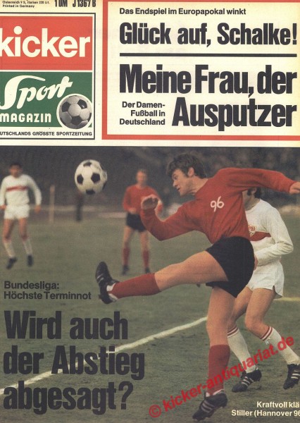 Kicker Sportmagazin Nr. 30, 13.4.1970 bis 19.4.1970