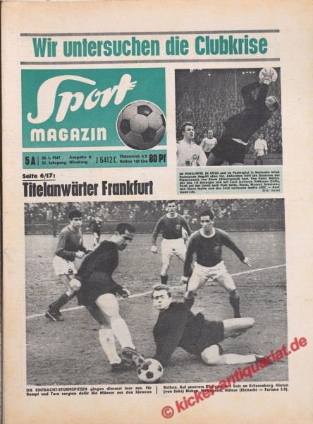 Sportmagazin Nr. 5A, 30.1.1967 bis 5.2.1967
