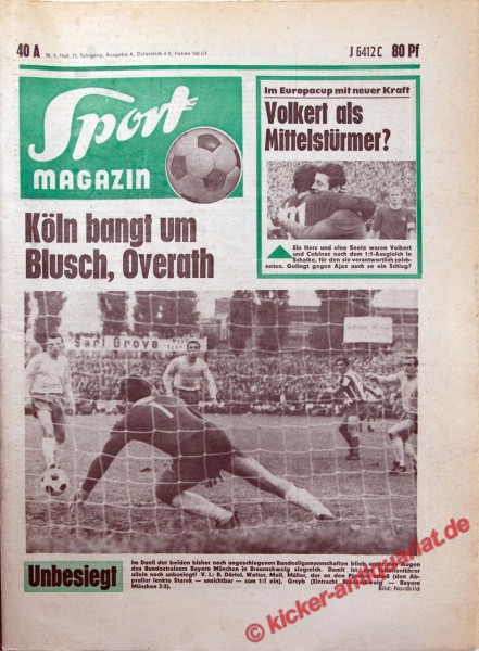 Sportmagazin Nr. 40A, 30.9.1968 bis 6.10.1968