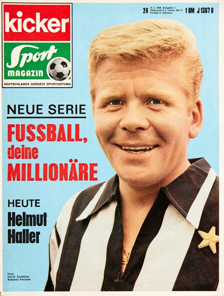 Kicker Sportmagazin Nr. 24, 24.3.1969 bis 30.3.1969