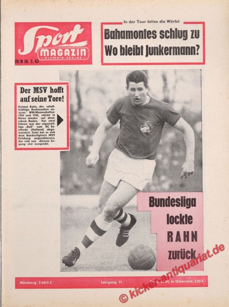 Helmut Rahn, 1. FC Köln