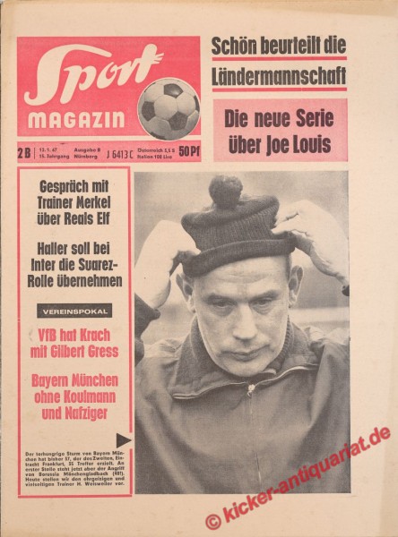 Sportmagazin Nr. 2B, 12.1.1967 bis 18.1.1967