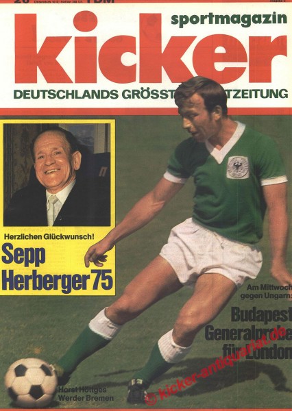 Titelfoto: Horst Dieter Höttges (Werder Bremen)