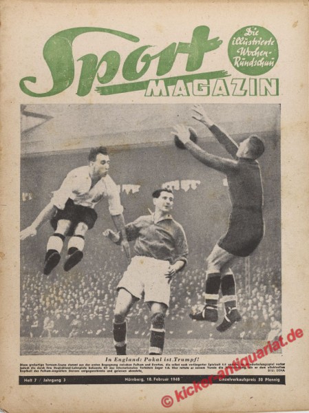 Sportmagazin Nr. 7, 18.2.1948 bis 24.2.1948
