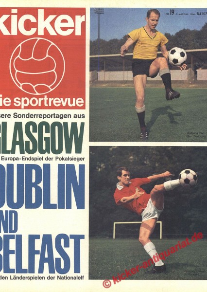 Kicker Sportrevue Nr. 19, 9.5.1966 bis 15.5.1966
