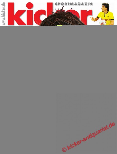 Kicker Sportmagazin Nr. 102, 17.12.2012 bis 23.12.2012