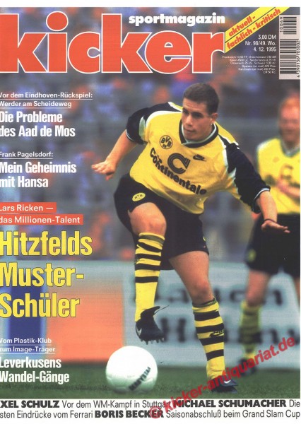 LARS RICKEN: DAS MILLIONEN TALENT! HITZFELD MUSTERSCHÜLER!