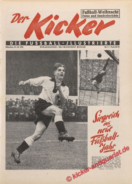 Kicker Nr. 3, 27.12.1951 bis 2.1.1952