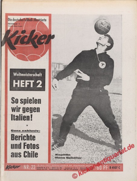 Kicker Nr. 22, 28.5.1962 bis 4.6.1962