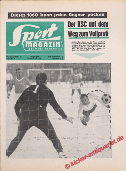 Sportmagazin Nr. 49A, 7.12.1964 bis 13.12.1964