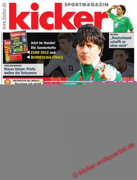 Kicker Sportmagazin Nr. 44, 28.5.2012 bis 3.6.2012