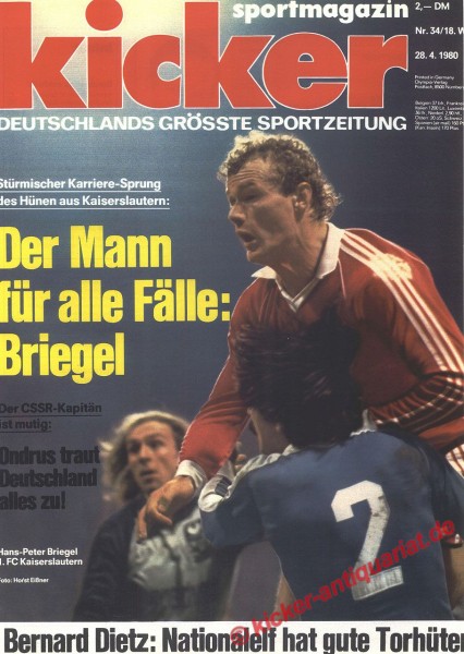 Hans Peter Briegel (1. FC Kaiserslautern)