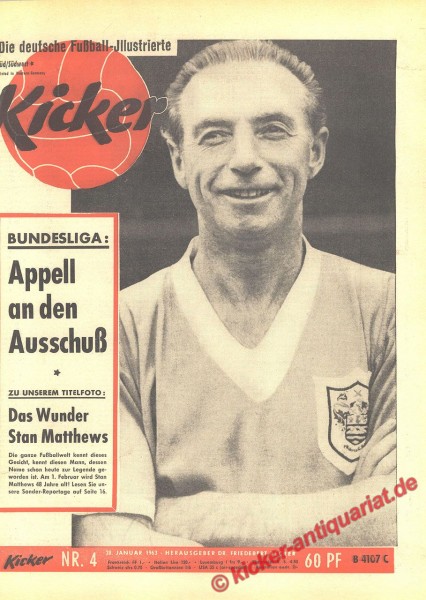 Kicker Nr. 4, 28.1.1963 bis 3.2.1963
