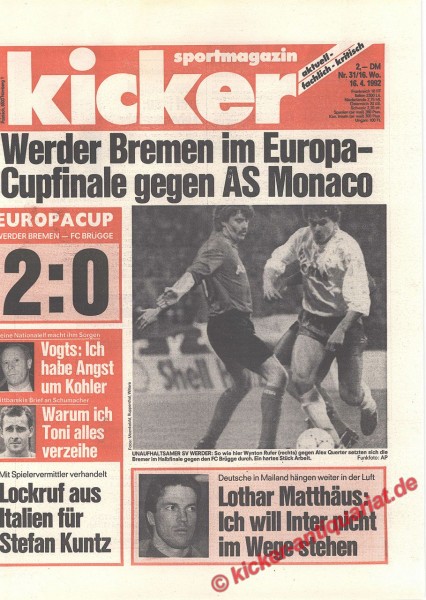 WYNTON RUFER (WERDER BREMEN)