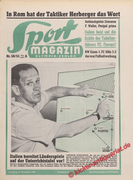 Sportmagazin Nr. 50A, 12.12.1955 bis 18.12.1955