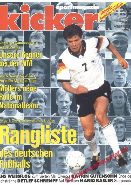 Rangliste des Deutschen Fussballs; Andreas Möller