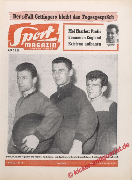 Sportmagazin Nr. 6B, 2.2.1961 bis 8.2.1961