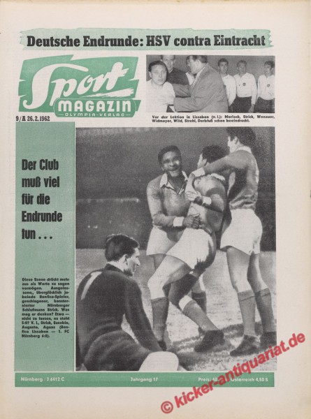 Sportmagazin Nr. 9A, 1.3.1962 bis 7.3.1962