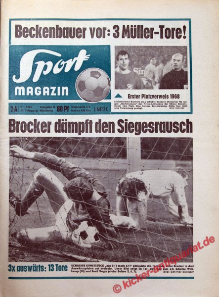 Sportmagazin Nr. 2A, 8.1.1968 bis 14.1.1968