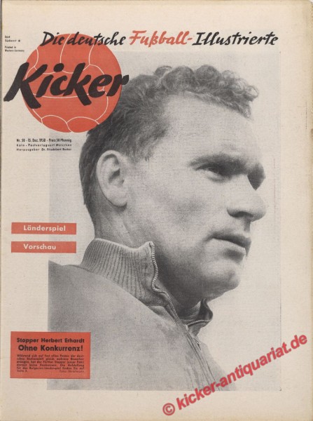 Kicker Nr. 50, 15.12.1958 bis 21.12.1958