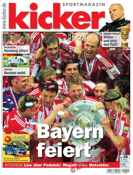 Deutscher Meister 2010 Bayern München, Bayern feiert