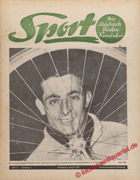 Sportmagazin Nr. 31, 6.8.1947 bis 12.8.1947