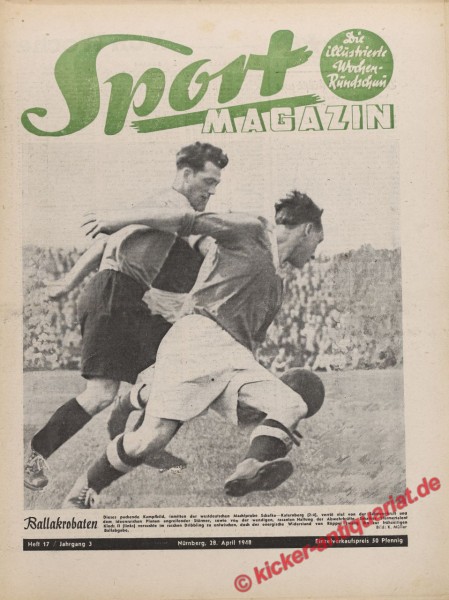 Sportmagazin Nr. 17, 28.4.1948 bis 4.5.1948