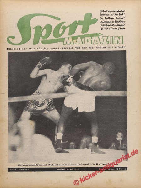 Sportmagazin Nr. 26, 30.6.1948 bis 6.7.1948