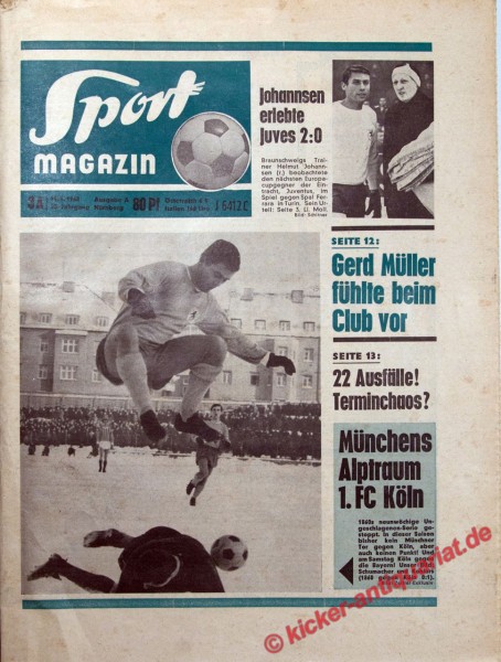 Sportmagazin Nr. 3A, 15.1.1968 bis 21.1.1968