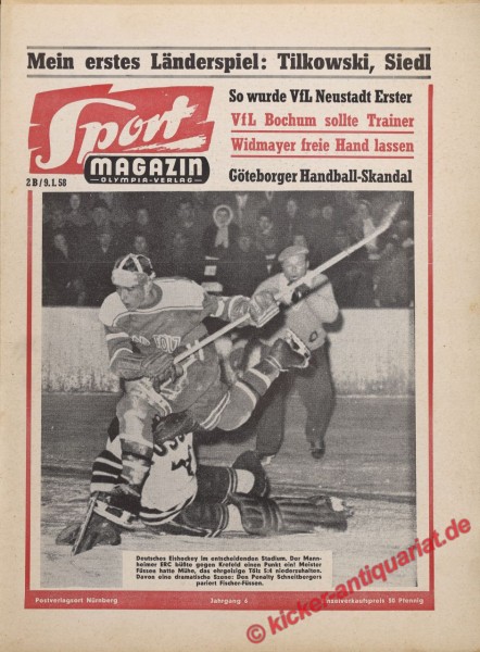 Sportmagazin Nr. 2B, 9.1.1958 bis 15.1.1958